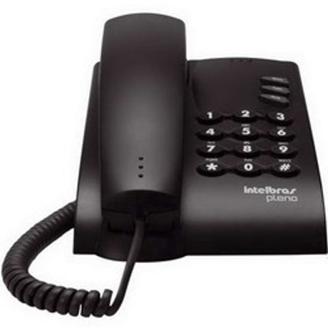 Telefone Pleno C/ Fio Preto - Thony Ferragem