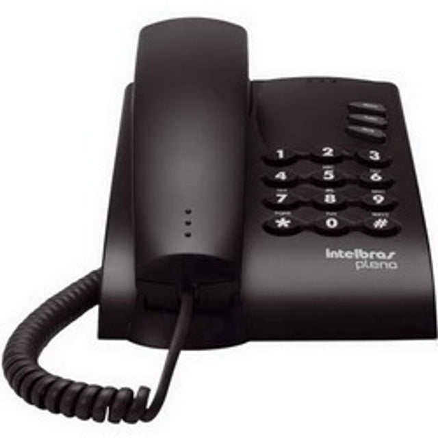 Telefone Pleno C/ Fio Preto - Thony Ferragem