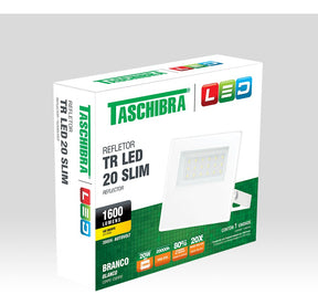 Refletor Tr Led 20w Slim 3000k Taschibra - Thony Ferragem