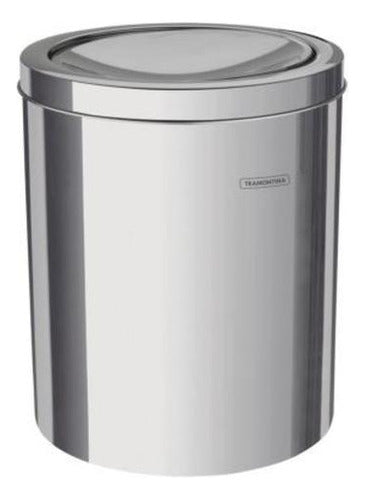 Lixeira Inox 5 Litros Swing Tampa Basculante Tramontina