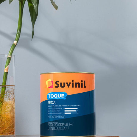 Tinta Toque Seda Branco Neve 3,6l Acetinado Suvinil - Thony Ferragem