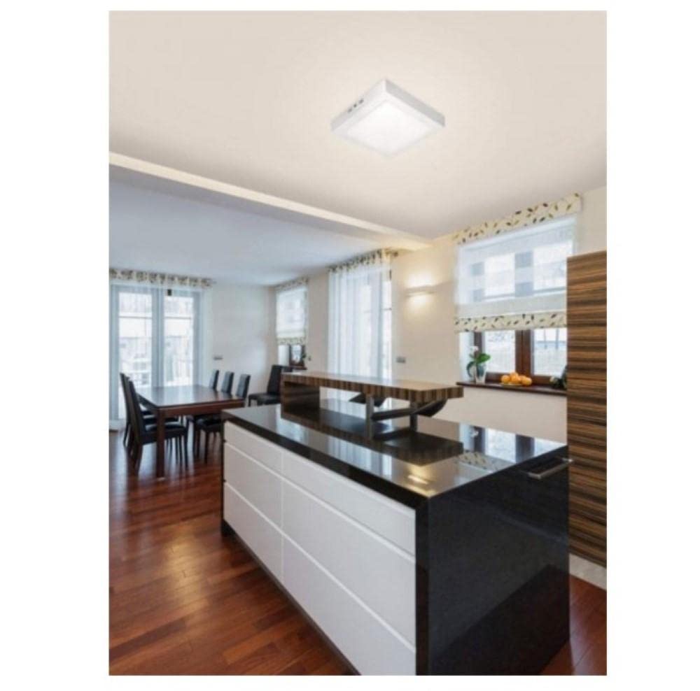 Painel Led 12w Quadrado Sobrepor 6500k Lux  Taschibra