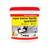 Impermeabilizante Super Manta Liquida Cinza 12kg Quartzolit - Thony Ferragem