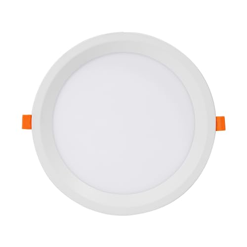 Painel Led Recuado Redondo Potência 18w 3000K Lux Taschibra