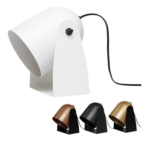 Luminaria Mesa Studio E27 Branca - Thony Ferragem