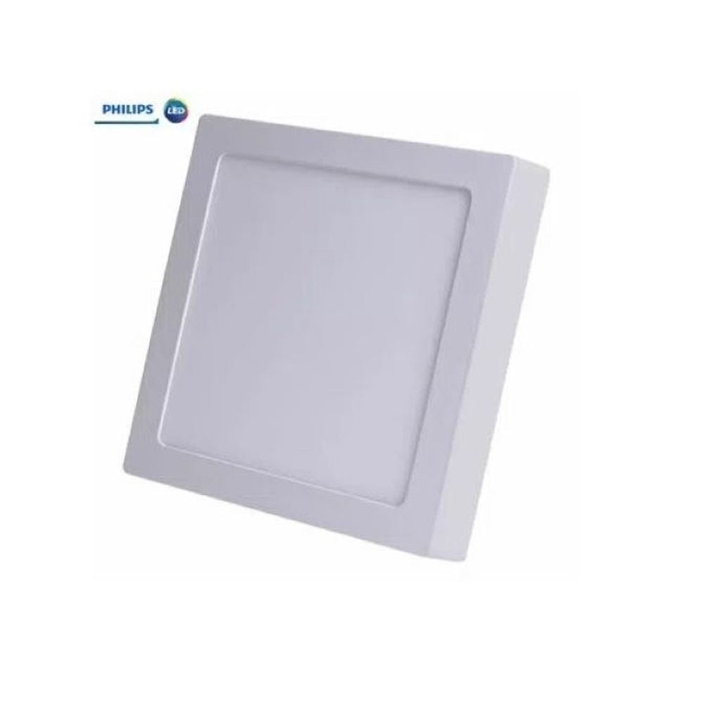 Luminária Led Quadrada 18W Sobrepor DL252 4000K Philips - Thony Ferragem