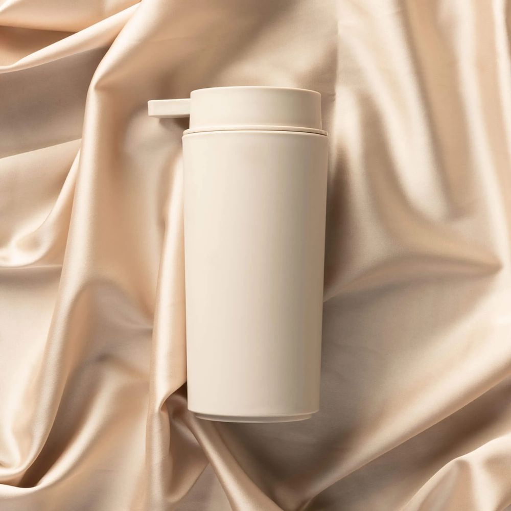 Porta Sabonete Líquido 290ml Serene Light Gray Coza - Thony Ferragem