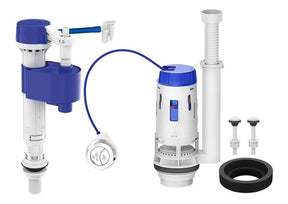 KIT CAIXA ACOPLADA COMPLETO DUAL FLUSH  CENSI - Thony Ferragem