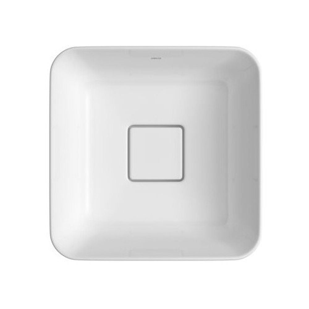 Cuba Sobrepor Quadrada 30cm Branca L.21030.17 Deca - Thony Ferragem