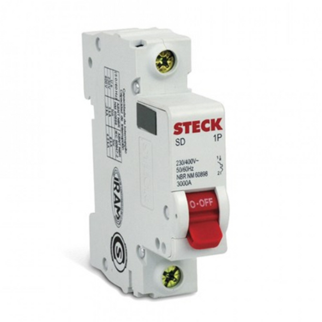 DISJUNTOR MONOPOLAR 20A CURVA C STECK - Thony Ferragem