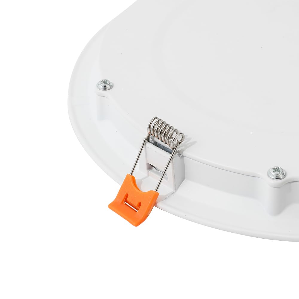 Painel LED Recuado Redondo Potência 24W 3000K Lux Taschibra