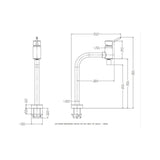 Misturador Mono De Cozinha Balcão Loggica 90 Docol - Thony Ferragem
