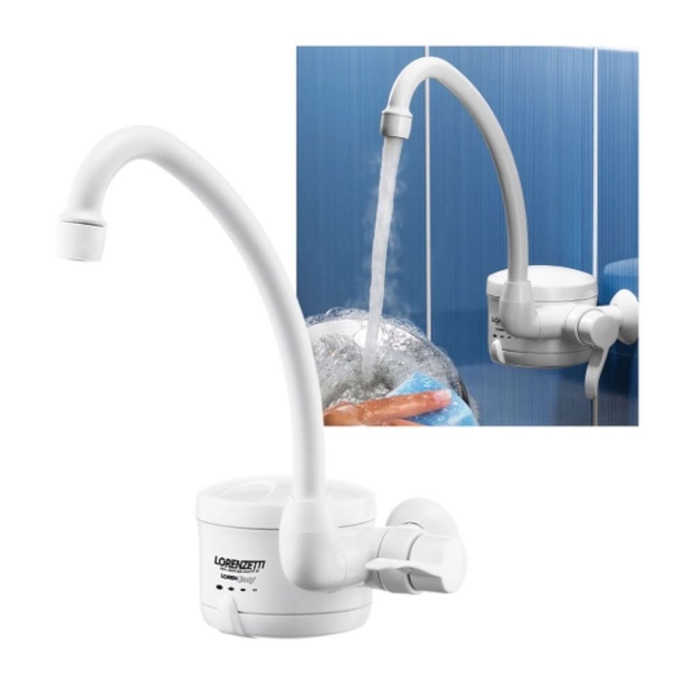 Torneira Eletrica Easy 127v Parede Lorenzetti - Thony Ferragem