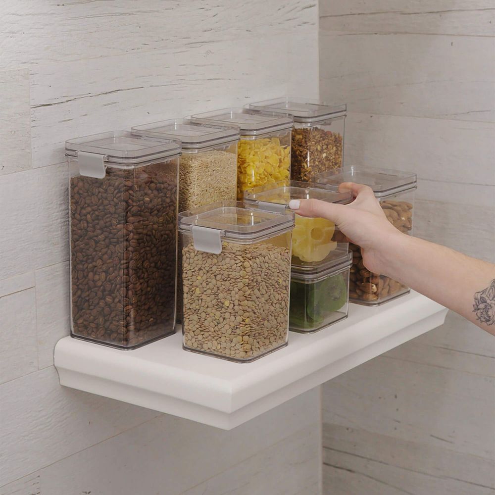 Pote Lock  1L Cristal Coza