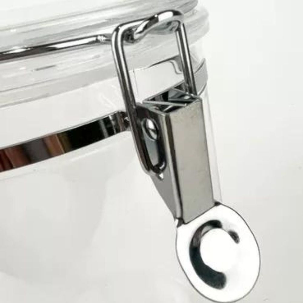 Pote Hermetico Napoli com Presilha 1,6l Transparente Soprano