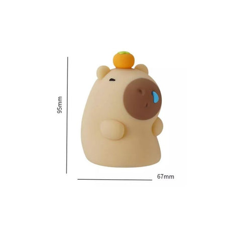 LUMINARIA SOFT LED CAPYBARA 0,5W RECARREGAVEL - Thony Ferragem