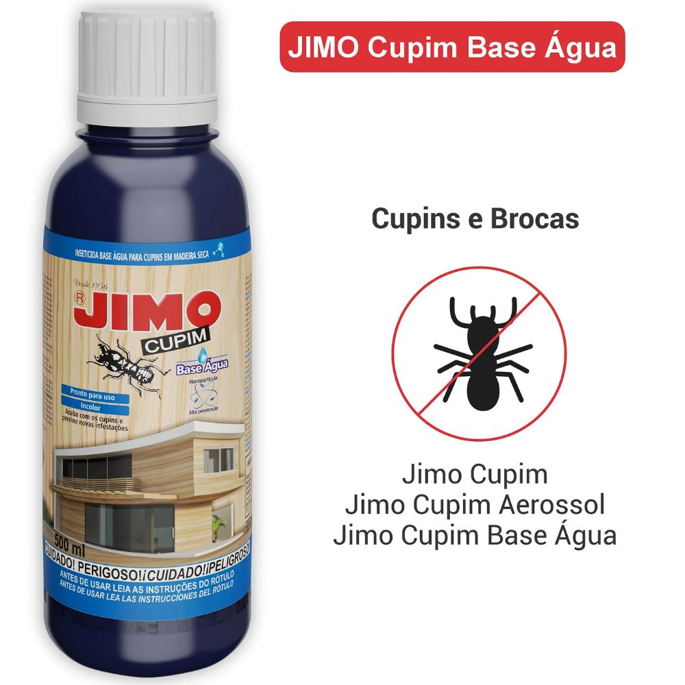 Mata Cupim Líquido A Base Água Incolor 500ml Jimo