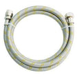 Engate Flex. Aco Inox C/ Adp 1/2x3/8 100cm - Thony Ferragem