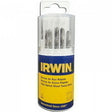 Conjunto Broca Aco Rapido  Com 9pc (2 A 8 Mm) - Thony Ferragem
