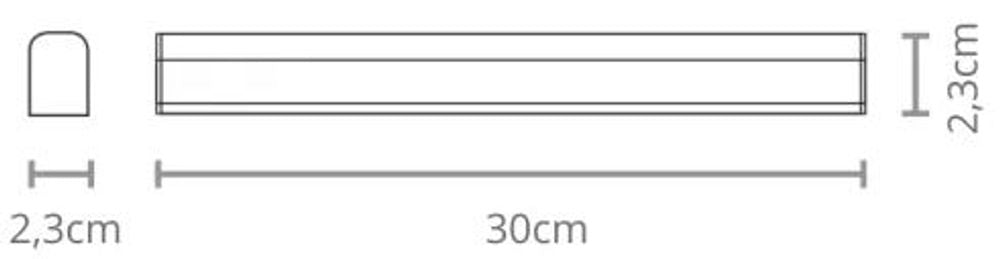 Luminaria Led Linear Unique 6500k 4w
