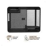 Escorredor de Louças Basic Preto Coza - Thony Ferragem