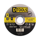 Disco Corte Aco Inox 4,5" X 1,2mm - Thony Ferragem