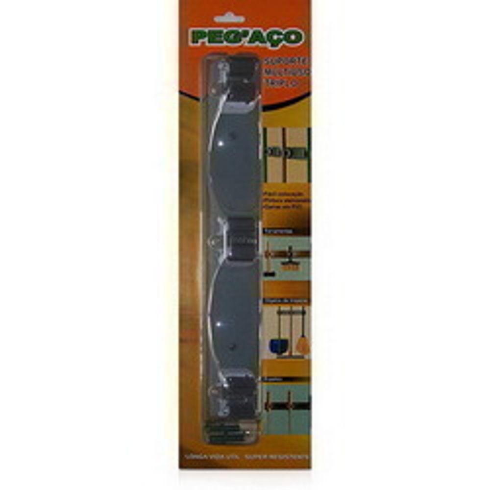 Suporte Multiuso Pegaco Triplo - Thony Ferragem