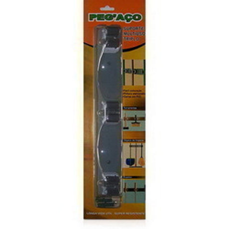 Suporte Multiuso Pegaco Triplo - Thony Ferragem