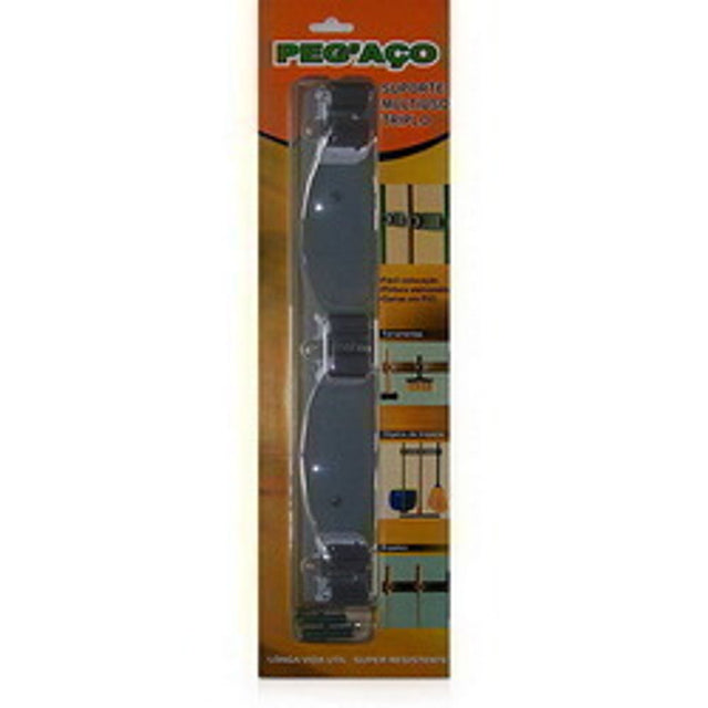 Suporte Multiuso Pegaco Triplo - Thony Ferragem