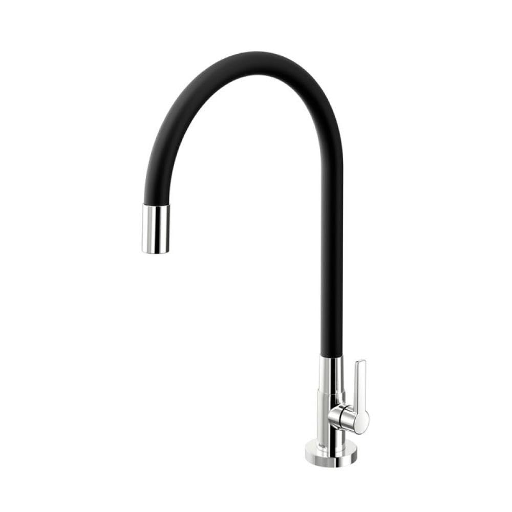 Torneira de Mesa para Cozinha Preto Galiflex Docol