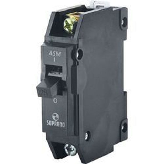 Disjuntor Unipolar Asm1-B 50a Preto - Thony Ferragem