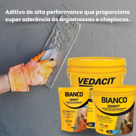 Bianco 3.6kg Vedacit - Thony Ferragem