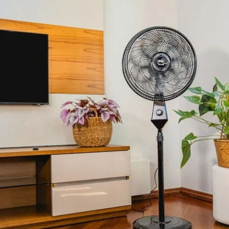 VENTILADOR FLOW TURBO 50CM COLUNA 127V - Thony Ferragem