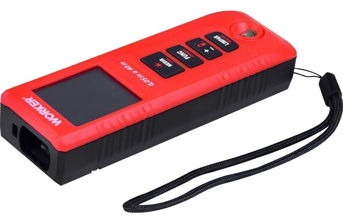 Medidor De Distancia Á Laser 40 Metros Worker - Thony Ferragem