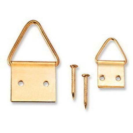 Cartela Gancho Triangulo P/ Quadro  C/ 4pc BemFixa - Thony Ferragem