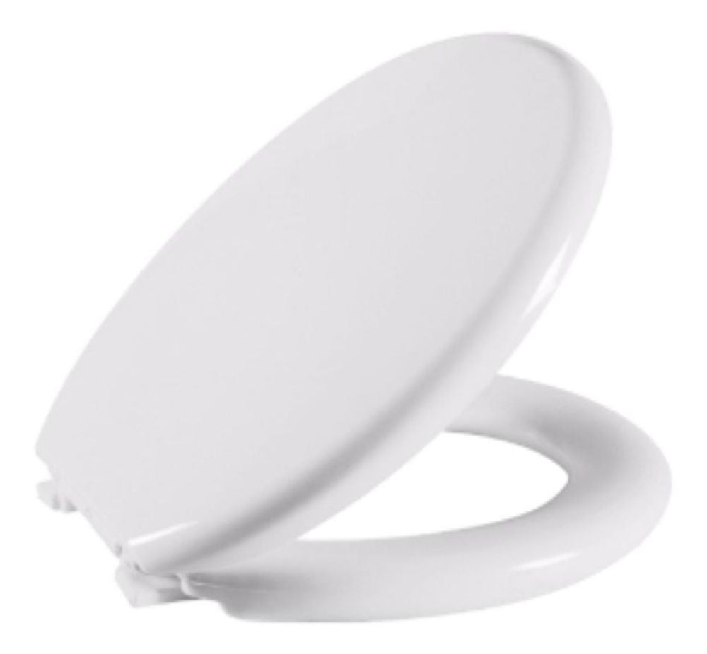 Assento Almofadado Oval Perfumado Branco Astra