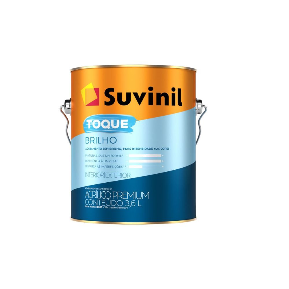 Toque Brilho Branco Neve 3,6L Suvinil