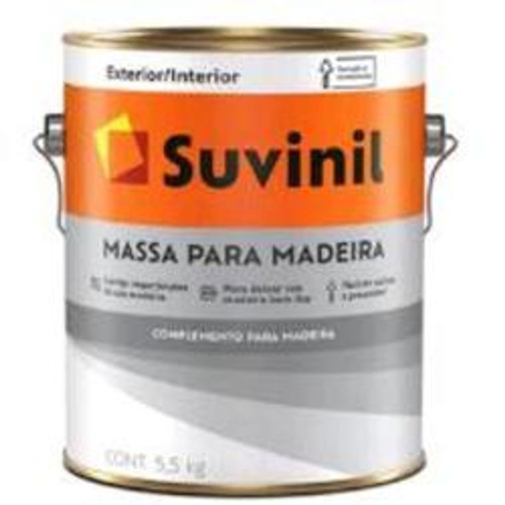 Massa P/ Madeira 1,3kg Suvinil