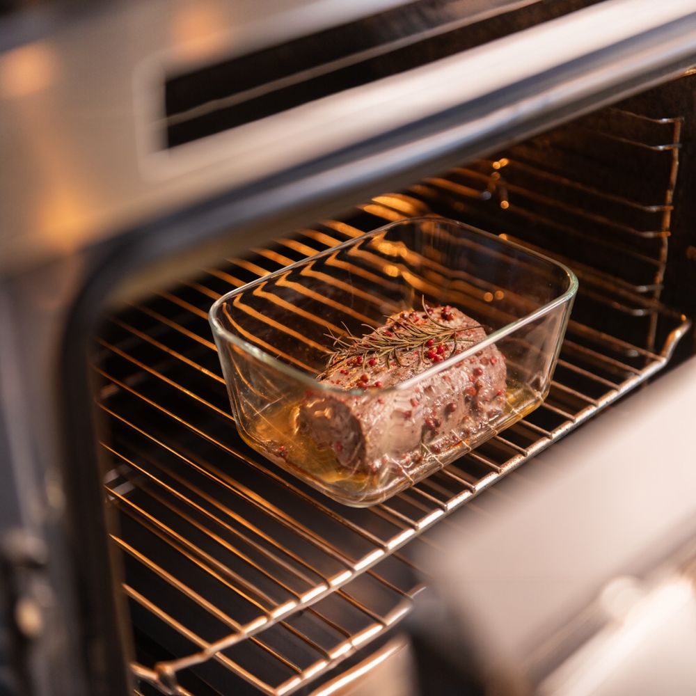 Pote de Vidro Hermético Fresh Lock 725ml – Branco | OU - Thony Ferragem