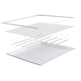Painel Led  Quadrado Sobrepor 24W 4000K  Lys Taschibra - Thony Ferragem