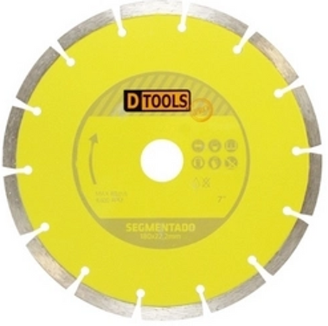 Disco Corte Diamantado Segmentado Pro 7 - Thony Ferragem