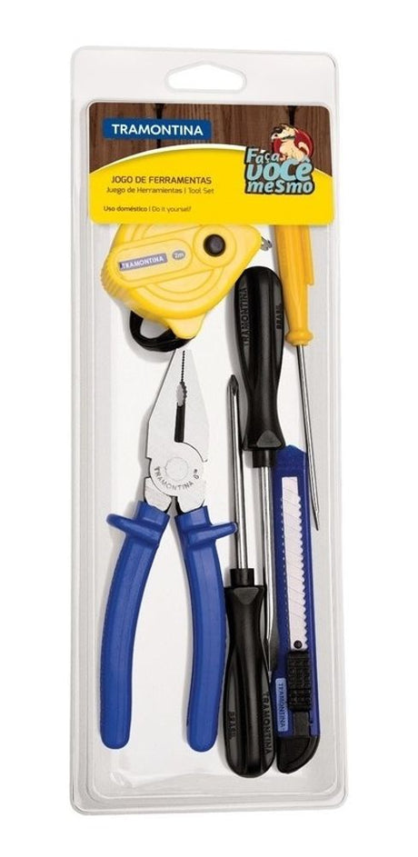 Kit Ferramentas 6 Peças Tramontina - Thony Ferragem