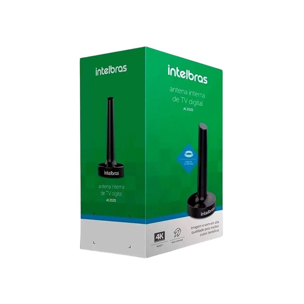 Antena De Tv Interna Uhf/Hdtv Ai 2025 2,5m - Thony Ferragem