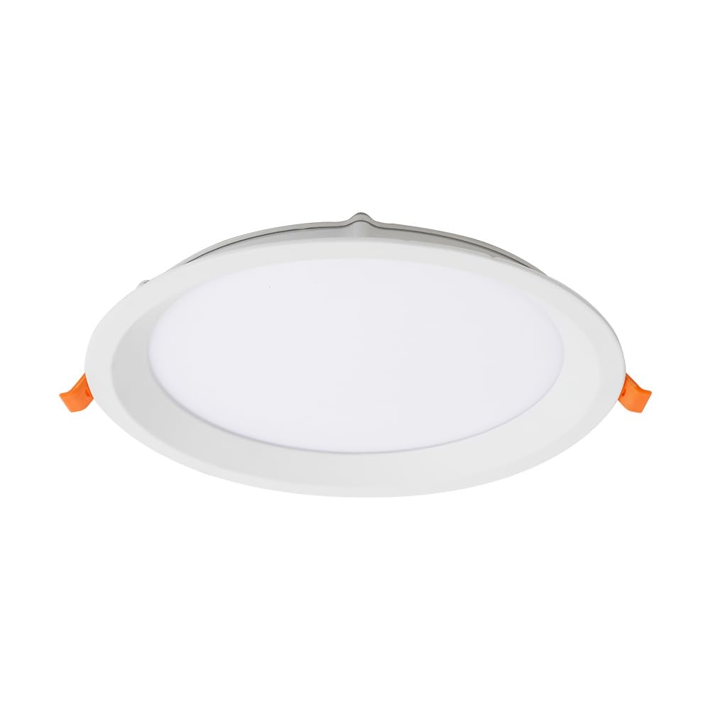 Painel Led Recuado Redondo Potência 18w 3000K Lux Taschibra