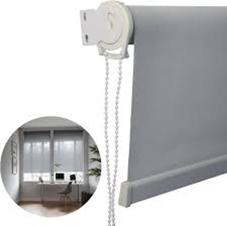 Persiana Rolo Solar 120x160 Cinza Atlas - Thony Ferragem