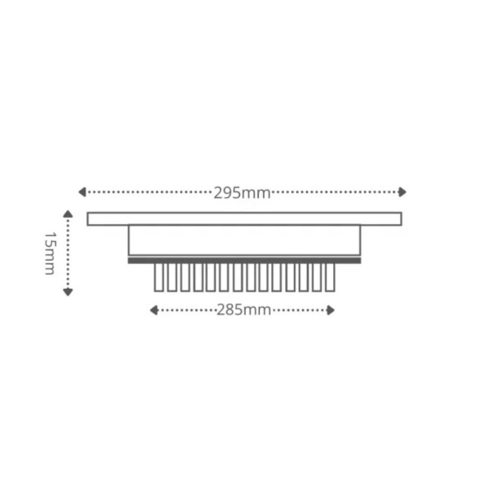 Painel Led 24w Redondo Embutir  6500k Taschibra