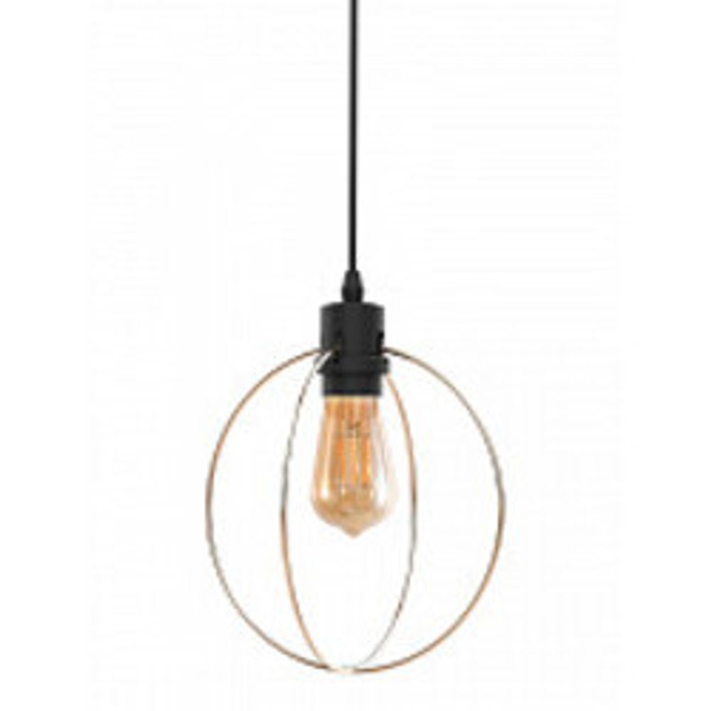 Pendente Circle 1xe27 Dourado Taschibra