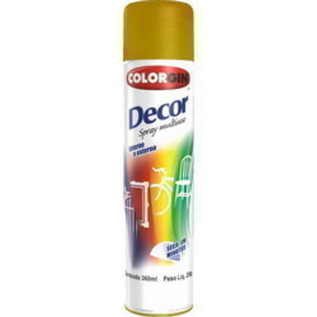 Spray Colorgin Decor Amarelo 859 - Thony Ferragem