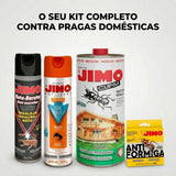 Kit Controle De Pragas Completo Baratas Cupim Formigas Jimo Residencial