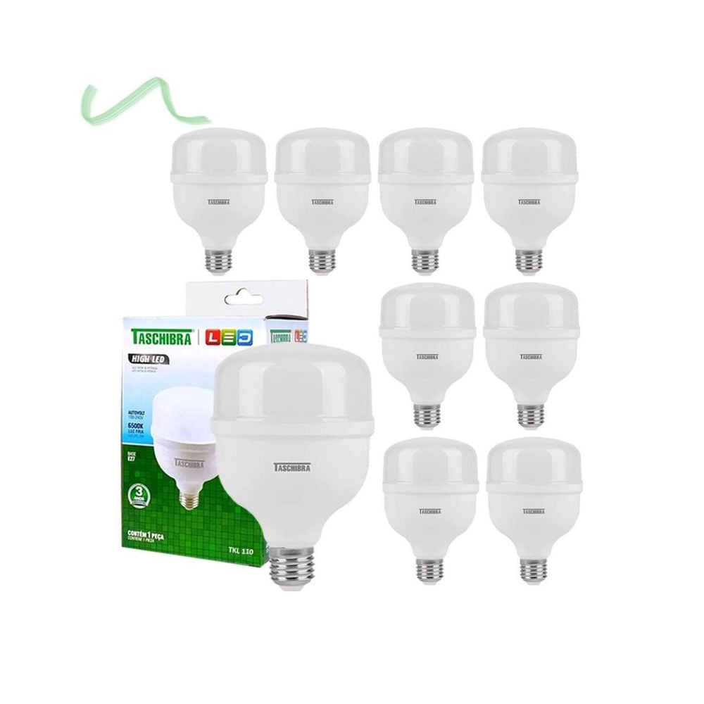 KIT 10 LAMPADAS HIGH LED 30W TKL 170AUT 6500K - Thony Ferragem